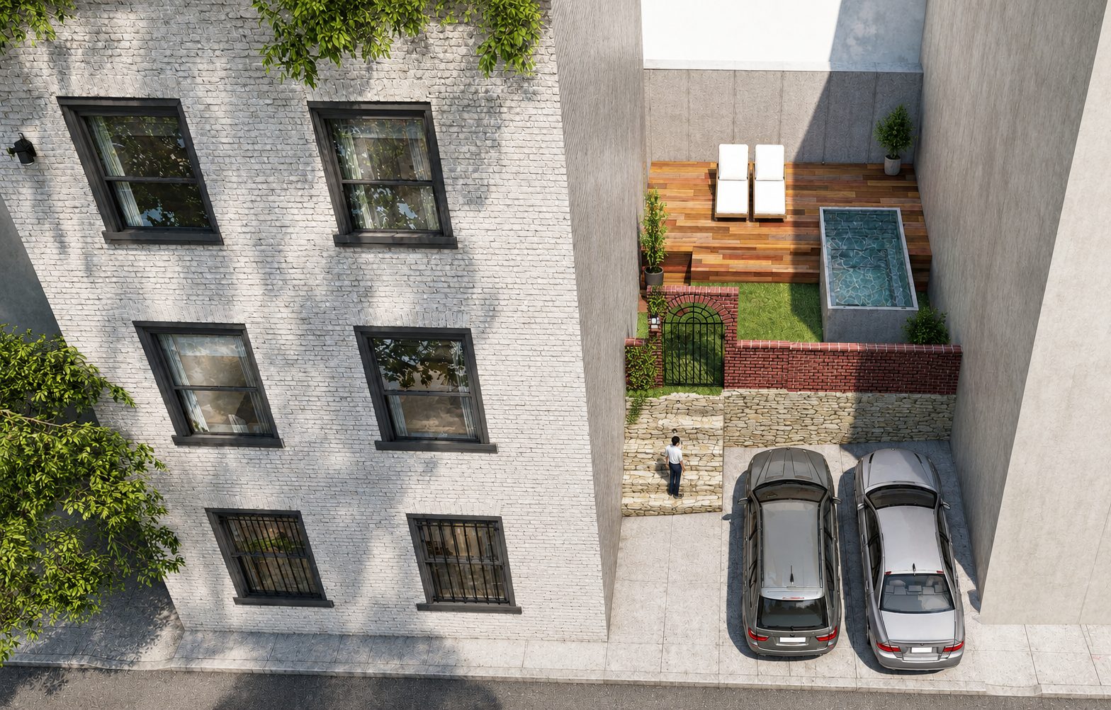 2PARKING SPOT _ PLUNGE POOL